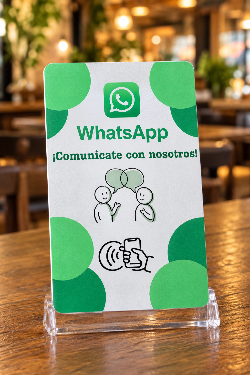 Atril WhatsApp 1